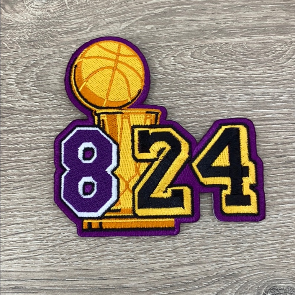 Kobe iron on patch